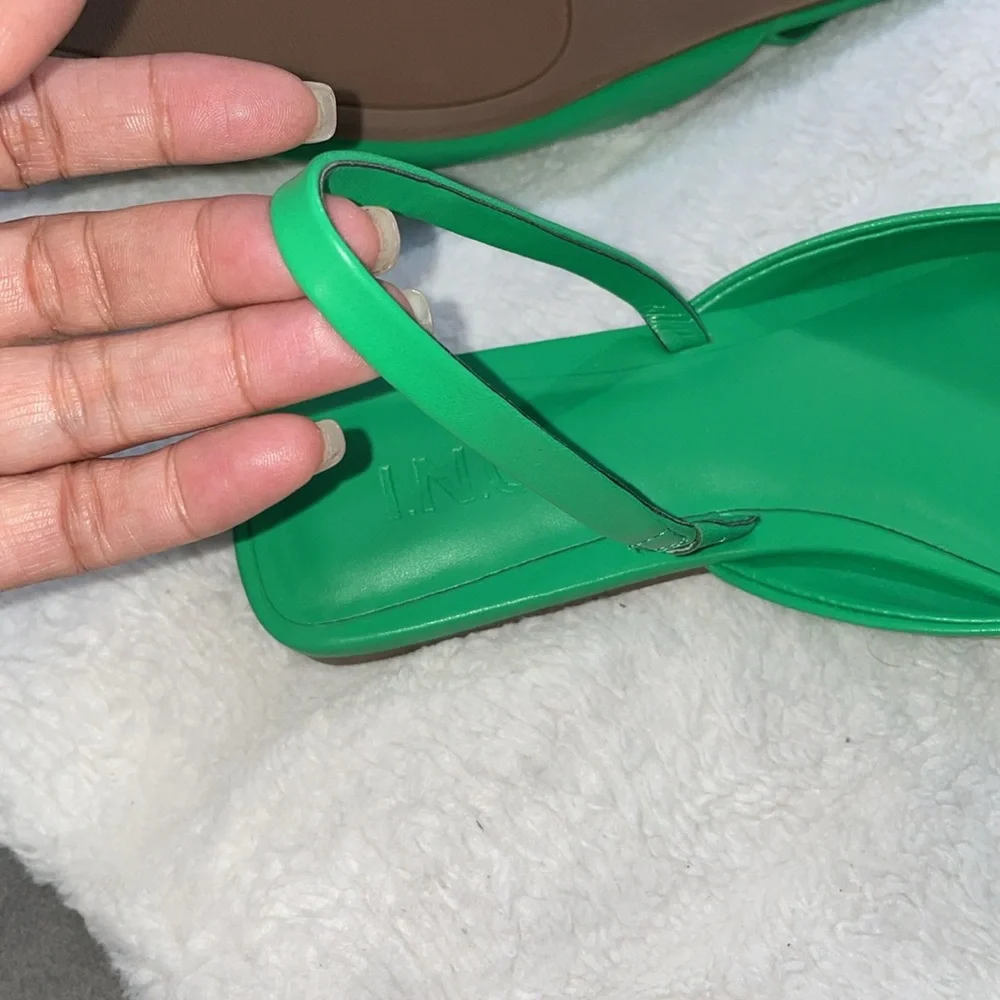 Inc International Concepts Women's Melicity Flats - Green 5.5M - Picture 5 of 9